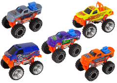 Lean-toys Sada Monster Truck Cars Rôzne farby 9 ks.