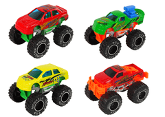 Lean-toys Sada Monster Truck Cars Rôzne farby 9 ks.