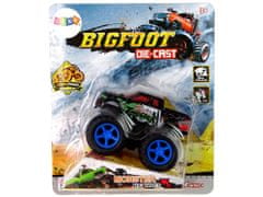 Lean-toys Monster Truck Big Foot gumové pneumatiky rampa