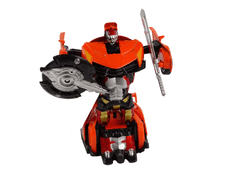 Lean-toys Sada 2v1 Auto Robot Transformers Red Orange HXSY04