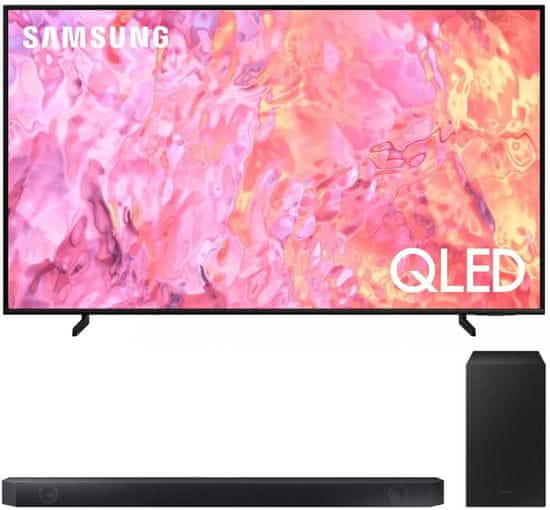 SAMSUNG QE85Q60C + SAMSUNG HW-Q600C/EN