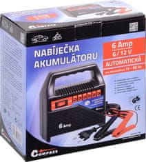 Compass Nabíjačka 6Amp 6/12V TÜV/GS/CE