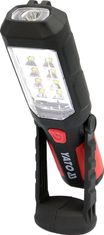 YATO Lampa montážna 8+1 LED, hák+magnet