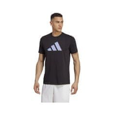 Adidas Tričko čierna XL Tennis AO Graphic Tee