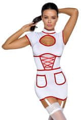 Cottelli Collection Cottelli Nurse Costume Pixy, kostým sexy doktorka S