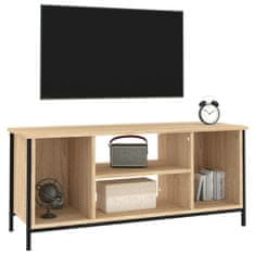 Vidaxl TV skrinka dub sonoma 102x35x45 cm kompozitné drevo