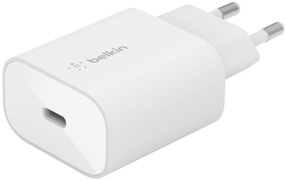 Belkin nabíjačka USB-C, 25W, biela, WCA004vfWH