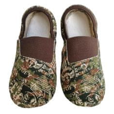 Copa cop Chlapčenské textilné papuče - Army, 24