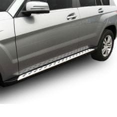 J&J Automotive Bočné našľapy pre Mercedes-Benz GLK 2009-2016 Running Boards