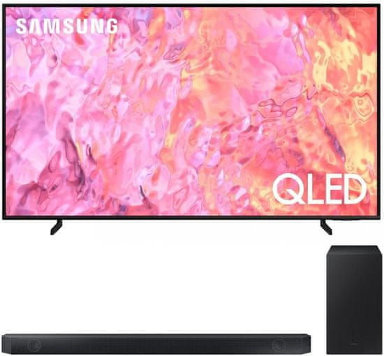 SAMSUNG QE55Q60C + SAMSUNG HW-Q60C/EN