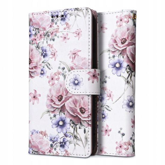 Tech-protect Wallet knižkové puzdro na Samsung Galaxy A54 5G, blossom flower