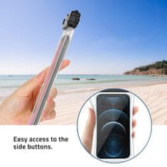 Tech-protect Waterproof vodotesné puzdro na mobil 6.9'', ružové