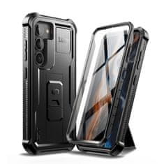 Tech-protect Kevlar kryt na Samsung Galaxy S23, čierny
