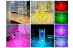 CoolCeny Dotyková RGB stolná lampa – Diamond Crystal Lamp