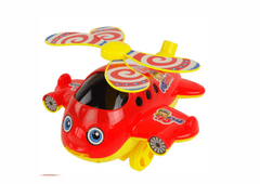 Lean-toys Jolly Plane Pusher Stick Bell 2 farby