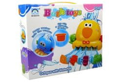 Lean-toys Farebné poháre Chobotnica Hračka do kúpeľa