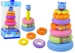 Lean-toys Vzdelávacia pyramída s farebnými okrajmi