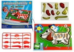 Lean-toys Malý veterinárny pes Operácia Arcade Game