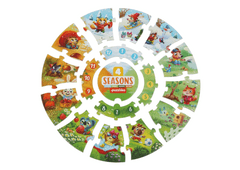 Lean-toys Puzzle Úžasné 4 ročné obdobia 15238