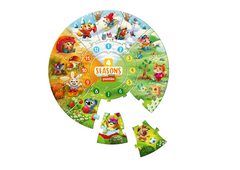 Lean-toys Puzzle Úžasné 4 ročné obdobia 15238