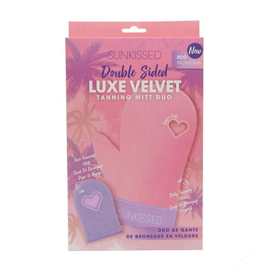 Sunkissed Súprava aplikačných rukavíc Double Sided Velvet Tanning Mitt Duo