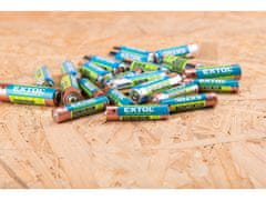 Extol Energy Batéria alkalické, 20ks, 1,5V AAA (LR03)