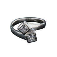 Amiatex Strieborný prsteň 14360, 55