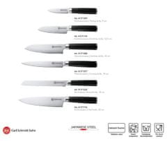 CS Solingen Nôž santoku damascénska nerezová oceľ 18 cm KONSTANZ CS Solingen CS-071288