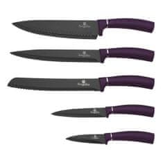 Berlingerhaus sada nožov nerezovej 6 ks Purple Metallic Line BH-2577