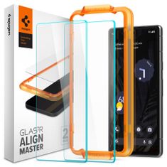 Spigen Ochranné Tvrdené Sklo Alm Glas.Tr 2-Pack Google Pixel 7A Clear