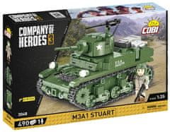 Cobi 3048 Company of Heroes M3 Stuart