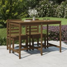 Petromila vidaXL Záhradný stolík medovohnedý 159,5x82,5x110 cm borovicový masív