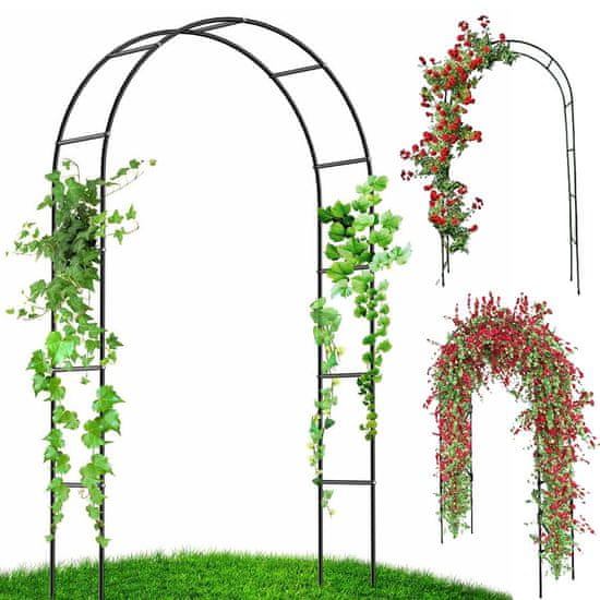 Severno Záhradná pergola pre kvety, oblúk ruží "Sweet summer"