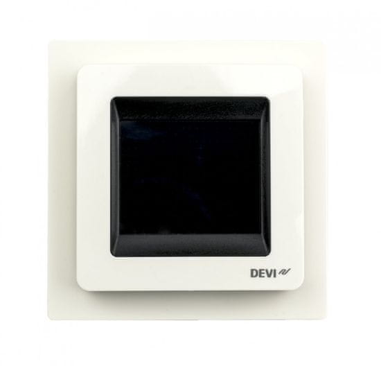 DEVI Termostat DEVIreg Touch, RAL 9010, biela