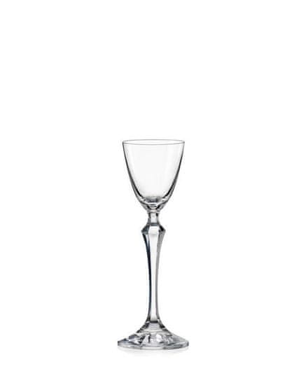 Crystalex Bohemia Crystal poháre na likér Elisabeth 70ml (set po 6ks)