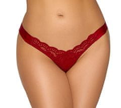 Cottelli Collection Cottelli Aki String (Red), sexy tangá s mašľou L/XL