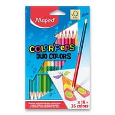 Maped - Pastelky trojhranné Color'Peps Duo 36 farieb