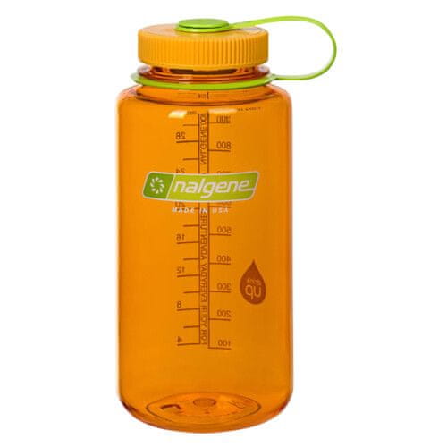 Nalgene Fľaša Nalgene Wide Mouth 1000 ml Sustain Clementine