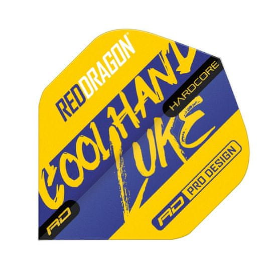 RED DRAGON Letky Luke Humphries Signature Hardcore - Yellow RF6865