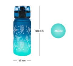 BAAGL Tritanová fľaša na pitie Gradient Motýľ, 350 ml