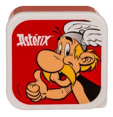 Popron.cz Obedová sada troch škatúľ: Asterix, Obelix a Idefix