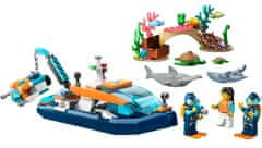 LEGO City 60377 Prieskumná ponorka potápačov