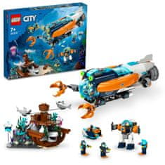 LEGO City 60379 Hlbinná prieskumná ponorka