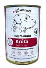 All Animals DOG Morčacie mleté 400g