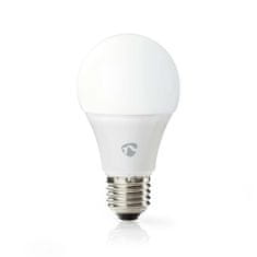 Nedis Inteligentná žiarovka SmartLife klasik, Wi-Fi, E27, 800 lm, 9 W, Teplá Bílá