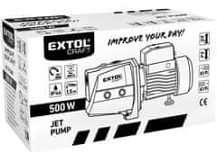 Extol Craft Prúdové čerpadlo (414262) príkon 500W, 3080l/hod, max. výtlak 31m