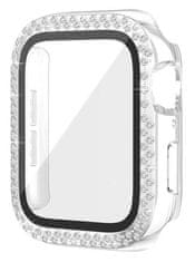 Worryfree Bling Bumper Case Apple Watch 41 mm, Clear