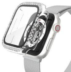 Worryfree Bling Bumper Case Apple Watch 41 mm, Clear