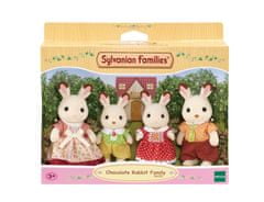 Sylvanian Families 5655 - Rodinka Chocolate králikov nová 4 figúrky