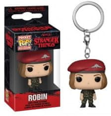 Funko POP Zberateľská Kľúčenka Stranger Things 4 - Robin in Hunter Outfit